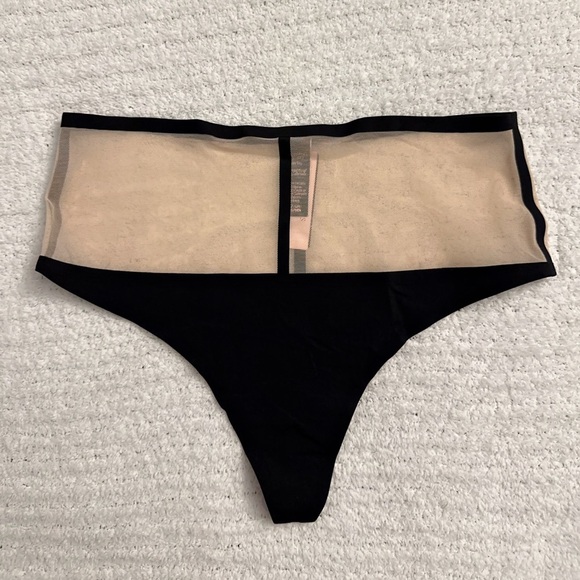 Victoria's Secret Black and Nude High-Waist Panty - Picture 8 of 10